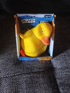 New Yellow Rubber Duck Stretch Toy